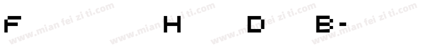Frenchute High DemiB字体转换